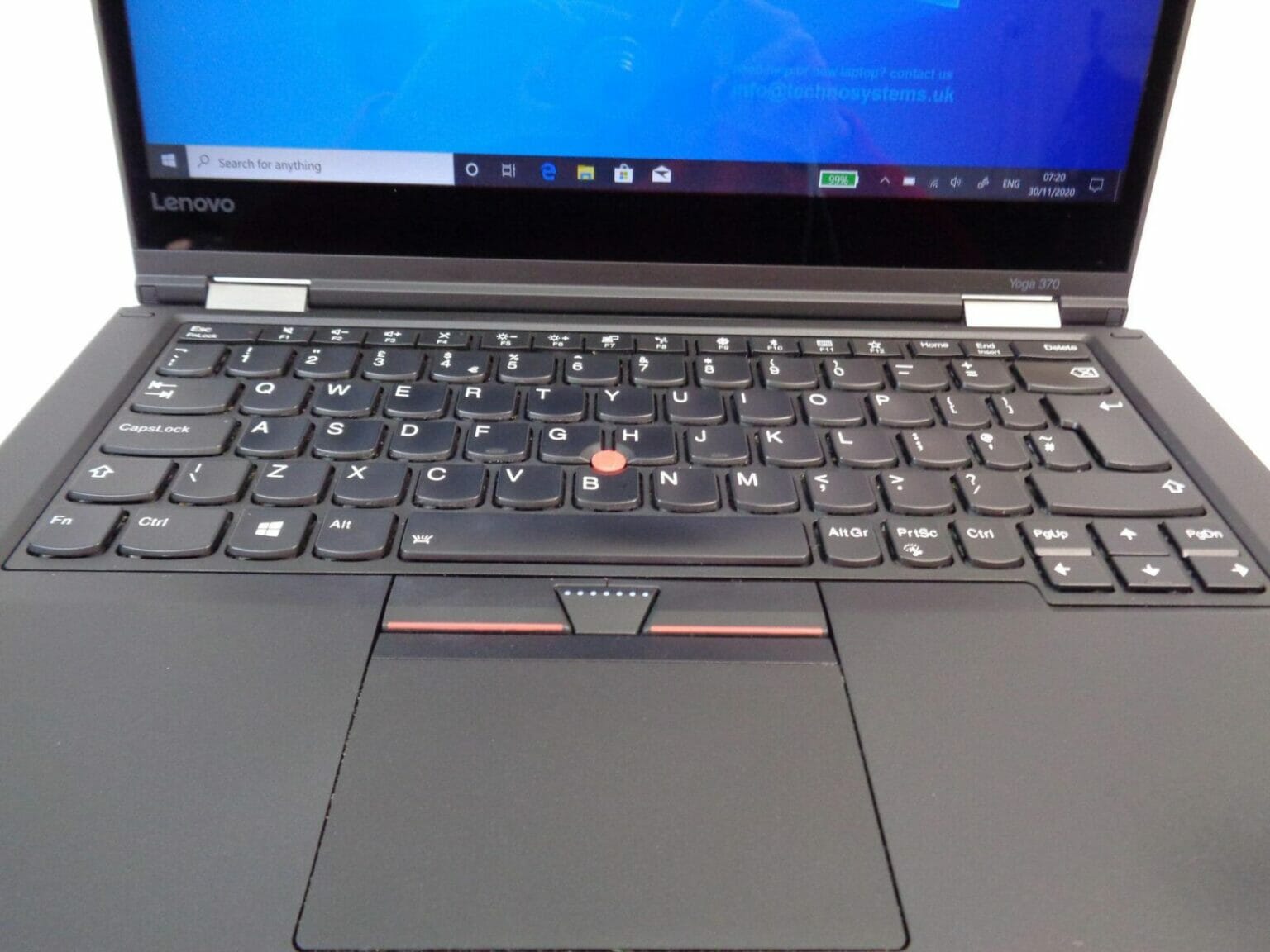 Lenovo ThinkPad Yoga 370 13.3" FHD Touchscreen i5 7th gen SSD 256GB RAM 8GB backlit Grade B