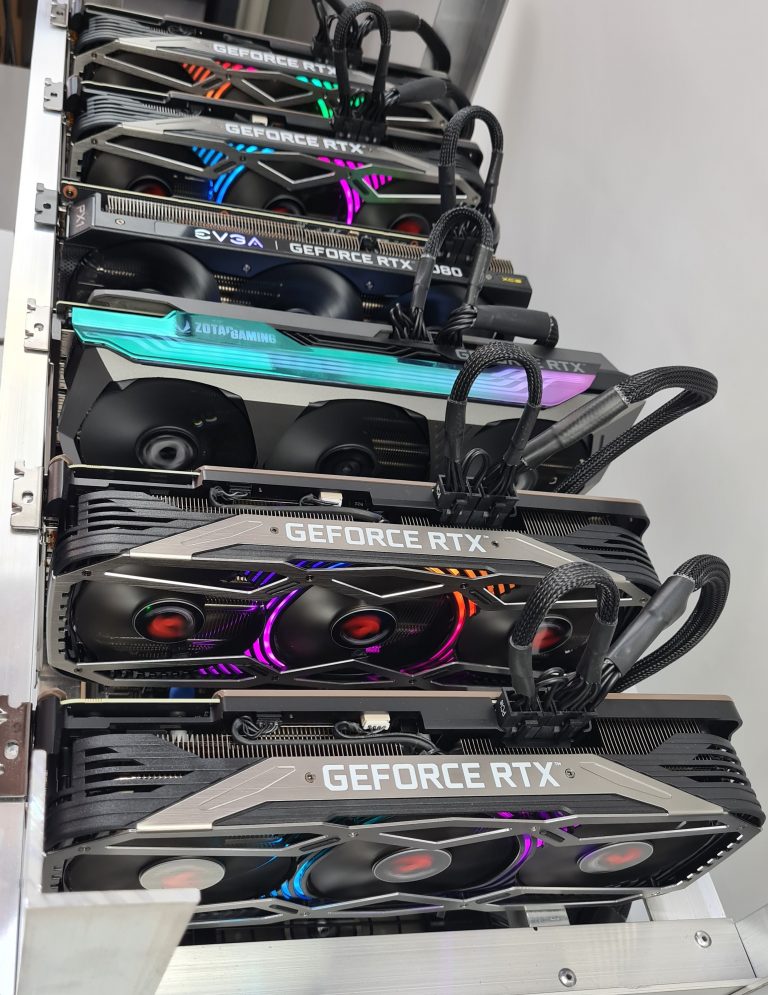 Mining Rig 8 x RTX 3080