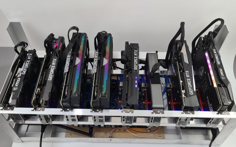 Mining Rig 8 x RTX 3070