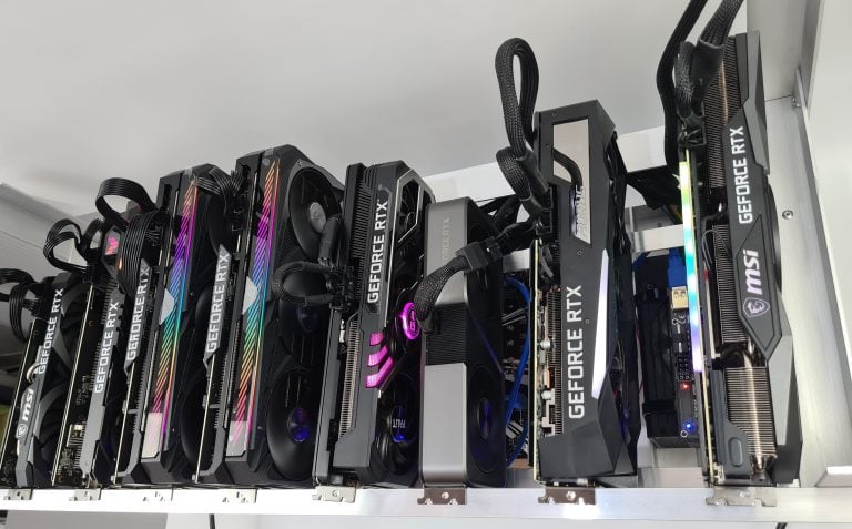 Mining Rig 8 x RTX 3070