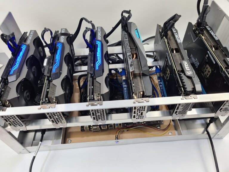 deposit for Mining Rig 6 x RTX 3090 Cryptocurrency 700mh/s Ethereum ERGO RVN VTC  qnq SKU7613b - Image 3