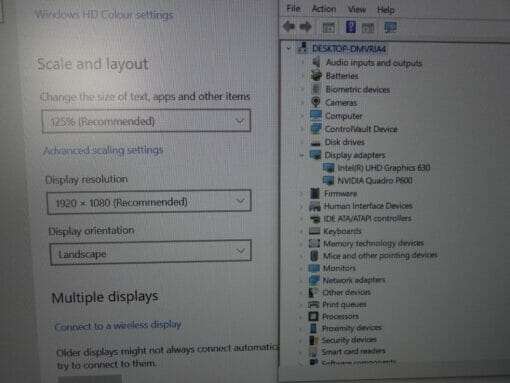 Dell Precision 3530 15.6" i7 8th gen SSD 512GB RAM 16GB NVIDIA 4GB 7056 Grade A refurbished laptop SKU7056 - Image 10