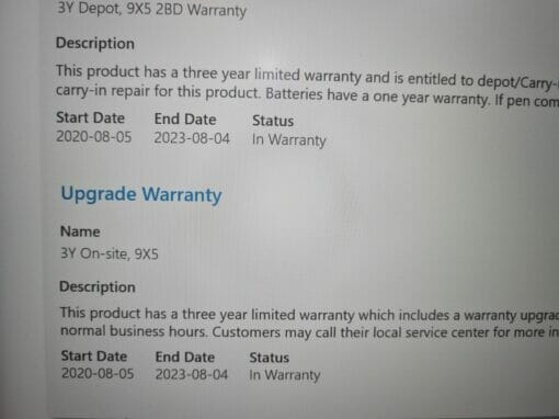 Lenovo ThinkPad T490s 14" FHD i5 8th gen SSD 512GB RAM 8GB warranty 7160 laptop Grade A SKU7160 - Image 10
