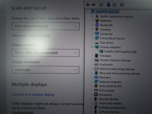 Dell Latitude 7400 Carbon 14" i5 8th gen SSD 256 GB RAM 16GB Grade A 7338 - Image 11