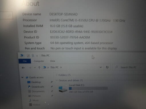 HP Elitebook 830 G5 13" i5 8th gen SSD 512GB RAM 16GB Grade A laptop SKU7328 - Image 11