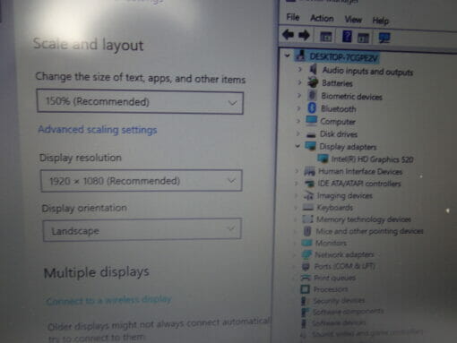 HP Elitebook 840 G3 14" i5 6th gen SSD 256GB RAM 8GB 7423 backlit Grade B+ refurbished laptop SKU7423 - Image 10