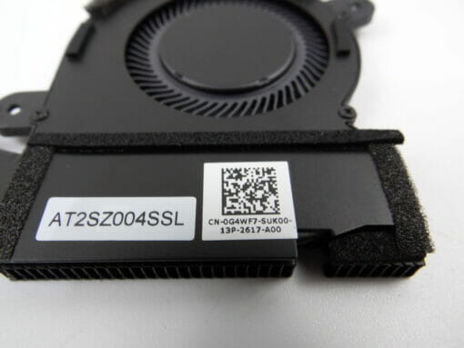 Dell XPS13 9310 CPU Cooling heatsink + Fans assembly 0G4WF7, 0WX28K - Image 2