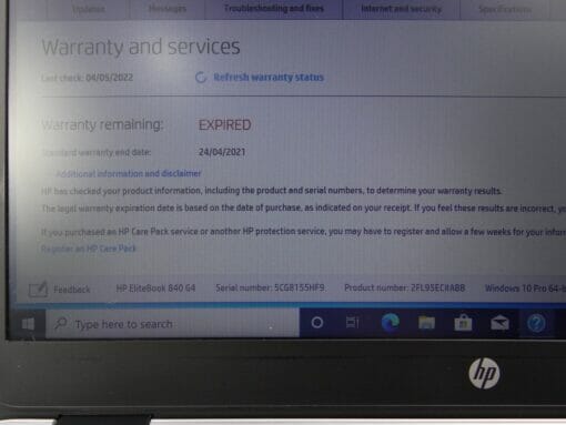 HP Elitebook 840 G4