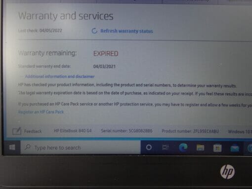 HP Elitebook 840 G4