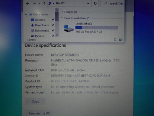 HP ProBook 640 G2 14" FHD i5 6th gen SSD 256GB RAM 8GB Grade A- laptop SKU7730 - Image 7