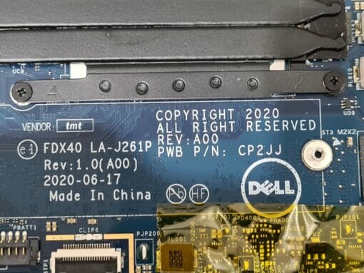 Dell Latitude 7410 Motherboard