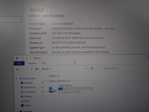 Lenovo T490s 14" i5