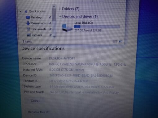 Lenovo X390 14" i5
