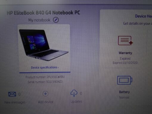 HP Elitebook 840 G4