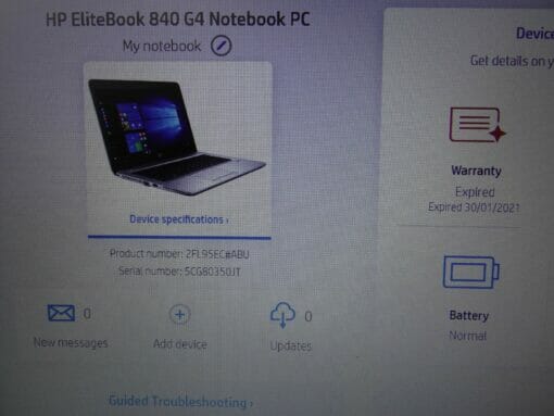 HP Elitebook 840 G4