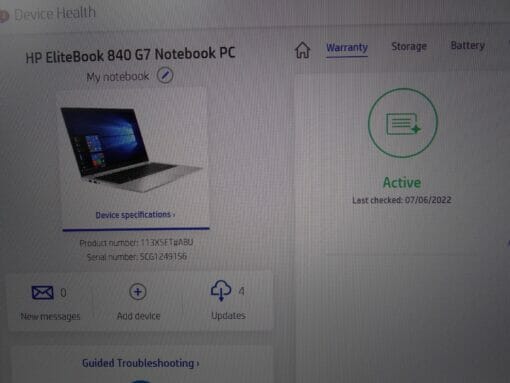 HP Elitebook 840 G7