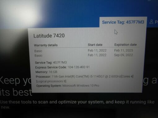 Dell Latitude 7420 14" i5