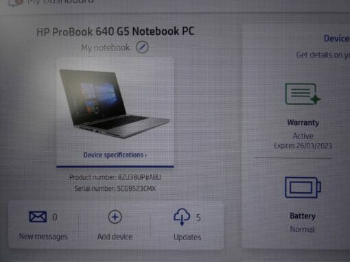 HP Elitebook 640 G5