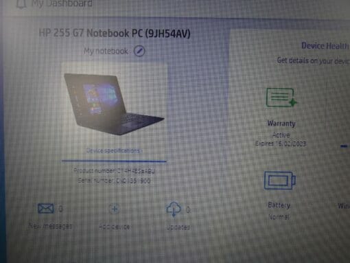 HP 255 G7 15.6" AMD Athlon SSD 512GB RAM 16GB  HP Warranty new laptop SKU7217 - Image 8