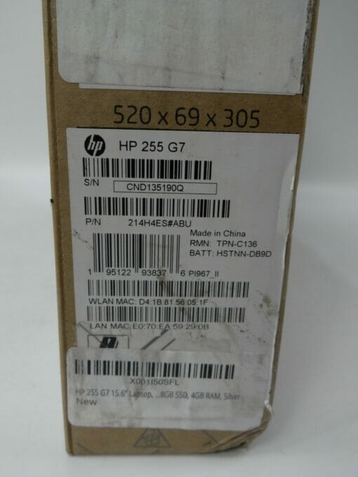 HP 255 G7 15.6" AMD Athlon SSD 512GB RAM 16GB  HP Warranty new laptop SKU7217 - Image 10