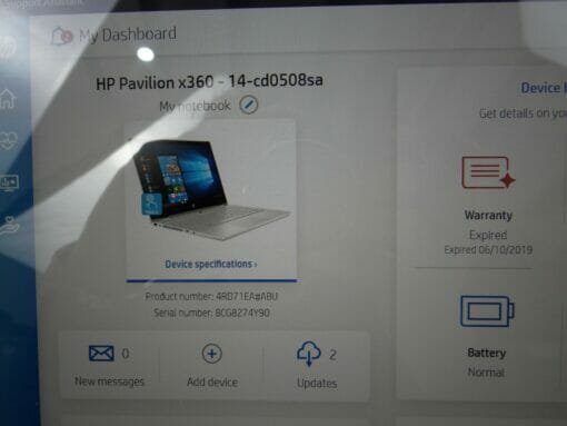 HP Pavilion x360