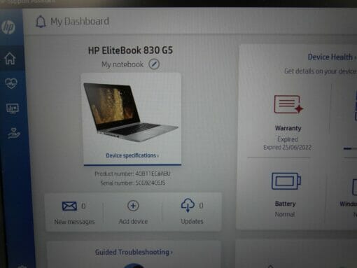 HP Elitebook 830 G5