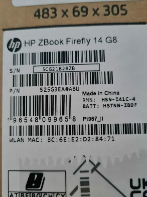 HP Zbook FireFly 14 G8