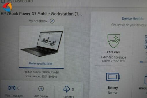 HP Zbook G7