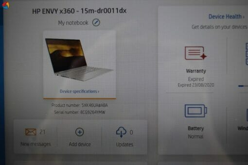 HP Envy x360 13" 15m-dr001dx