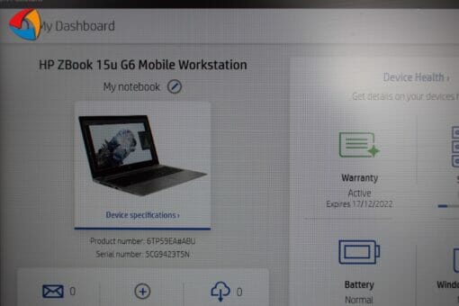 HP Zbook 15u G6