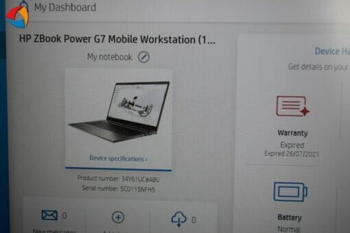 HP Zbook G7