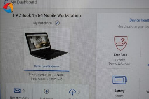 HP Zbook G4