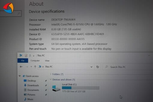 HP Elitebook 840 G6 14" i5 8th Gen SSD 256GB RAM 8GB Grade B laptop SKU8009 - Image 11