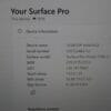 Microsoft Surface Pro5