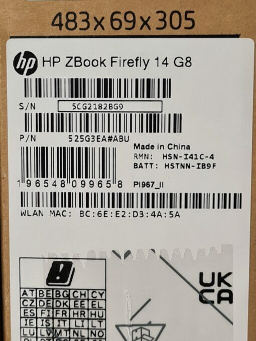 HP Zbook FireFly 14 G8