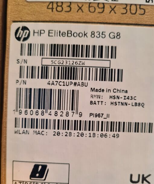 HP Elitebook 830 G8