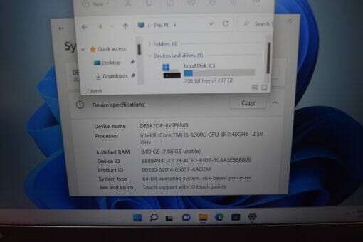 Lenovo ThinkPad T470S Touchscreen