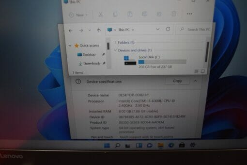 Lenovo ThinkPad T470S Touchscreen