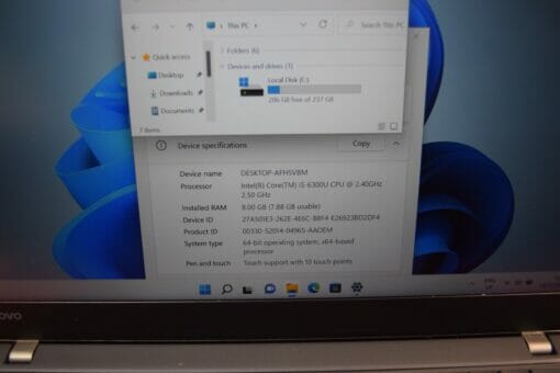 Lenovo ThinkPad T470S Touchscreen