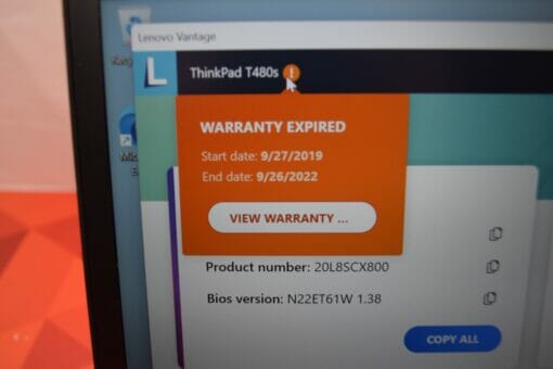 Lenovo ThinkPad T480S