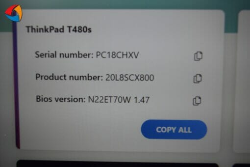 Lenovo T480s 14" i5