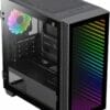 GameMax Mini Abyss ARGB Micro-ATX PC Gaming Case