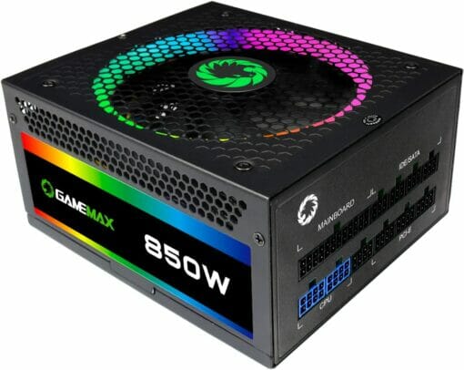 GameMax RGB850 Modular 80 Plus Gold Power Supply