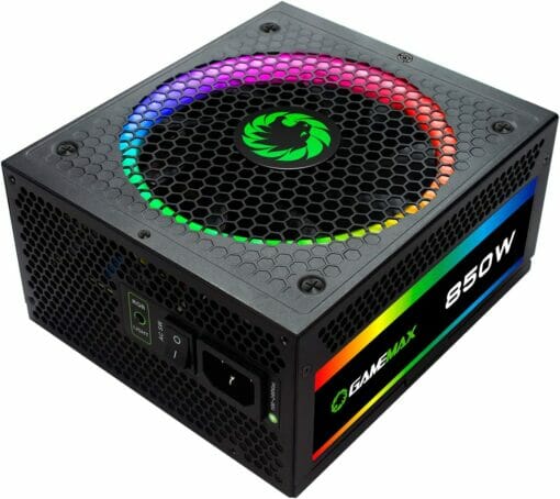 GameMax RGB850 Modular 80 Plus Gold Power Supply