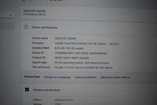 HP Elitebook 840 G6