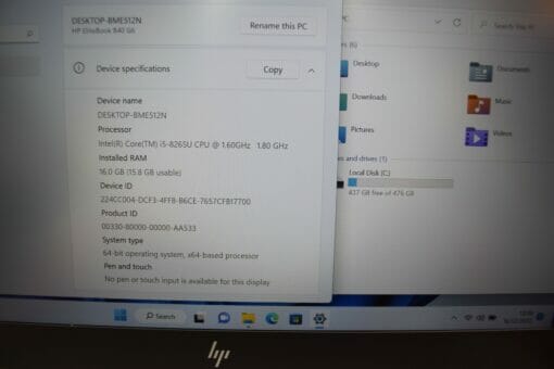 HP Elitebook 840 G6 i5