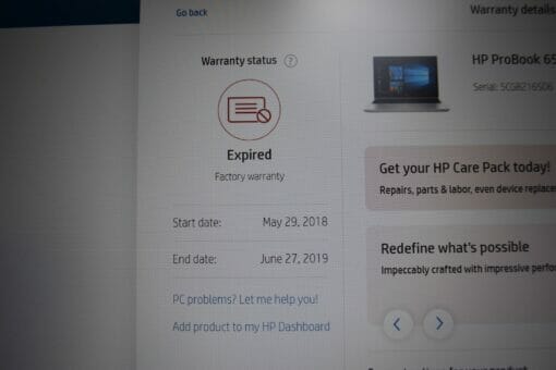 HP Probook 650 G4