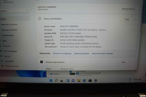 Lenovo T490s 14" i5