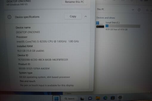 HP Elitebook 840 G5 14"