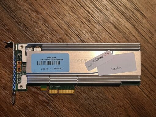 INTEL Intel P3600 1.6TB Flash Accelerator SSD SSDPEDME016T4S Enterprise SSD01